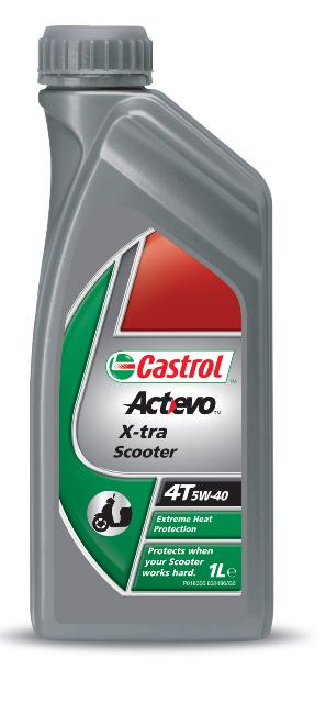 Купить запчасть CASTROL - 151A76  ACT>EVO Scooter 4T 5W-40, 1 л