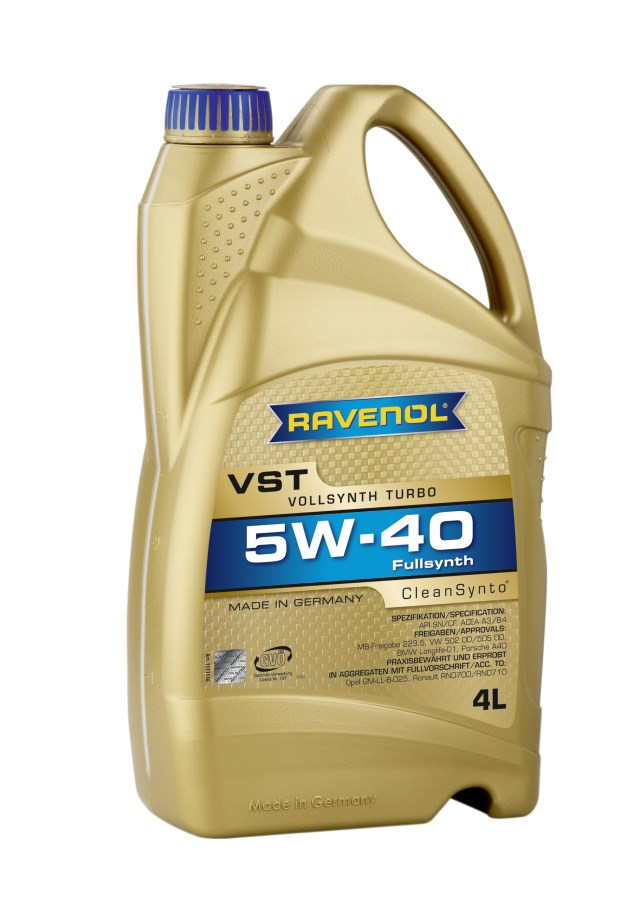 Купить запчасть RAVENOL - 4014835790193 VST SAE 5W-40 ( 4л) new