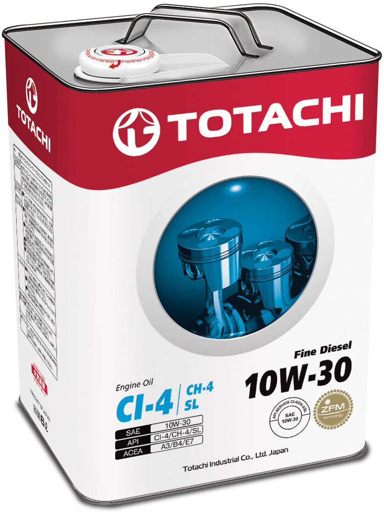 Купить запчасть TOTACHI - 4562374690219 Fine Diesel CI-4/CH-4/SL 10W-30, 6л