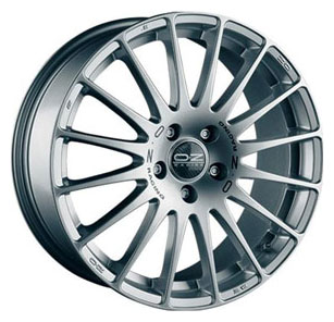 Купить запчасть OZ - WHS057418 Superturismo GT 17/7 ET25 Race silver + black lettering