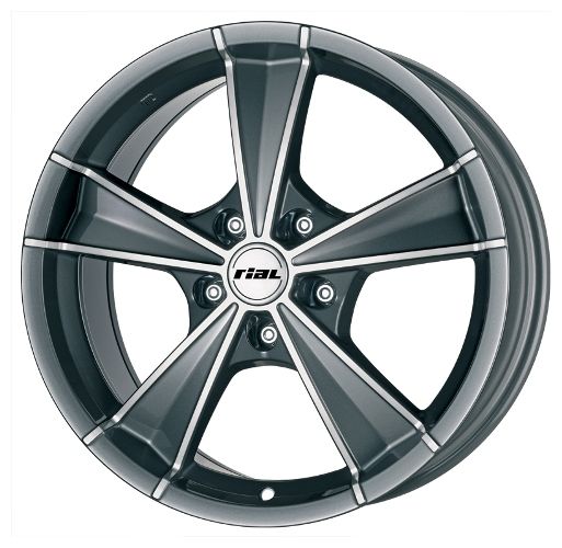 Купить запчасть RIAL - RO80735B729 RIAL ROMA 8.0X17 5/112 ET35 d70.1 /graphite front polished/ MP [RO80735B72-9]