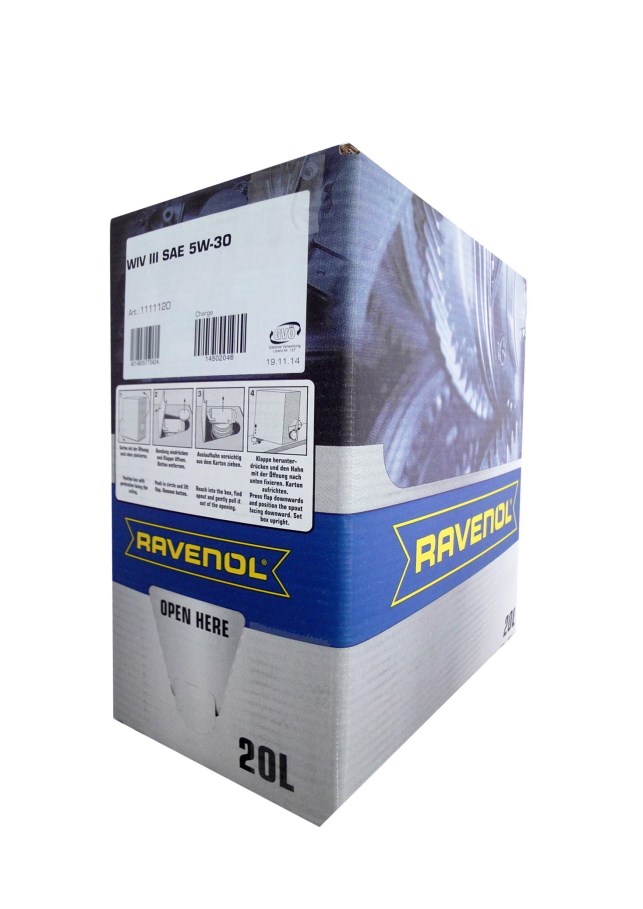 Купить запчасть RAVENOL - 4014835773424 WIV III SAE 5W-30 (20л)