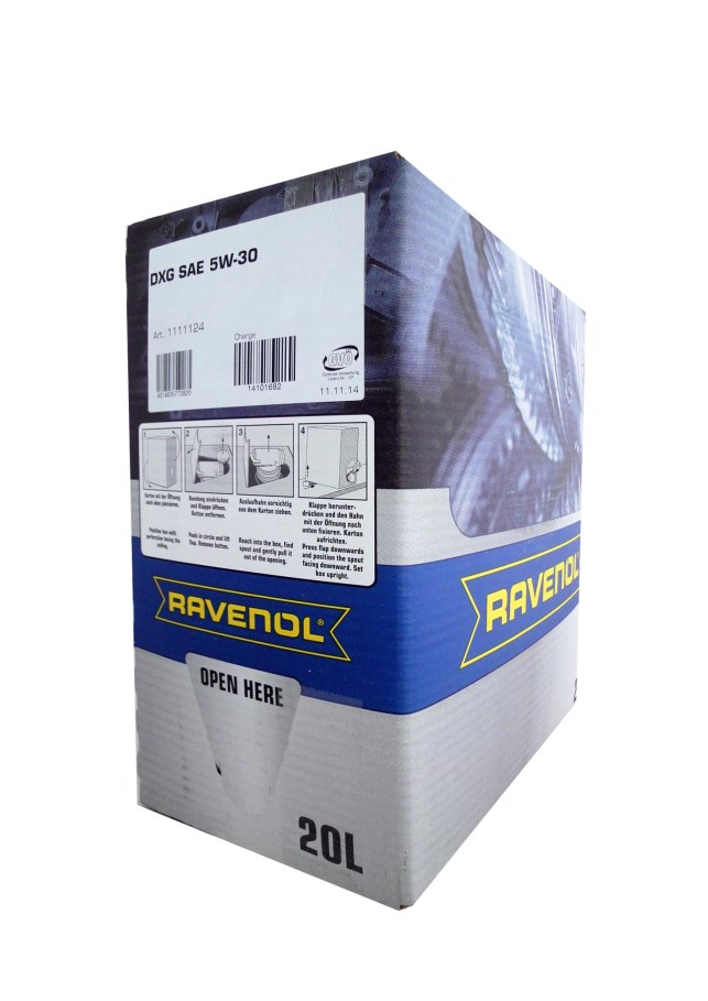 Купить запчасть RAVENOL - 4014835773820 DXG SAE 5W-30 (20л)