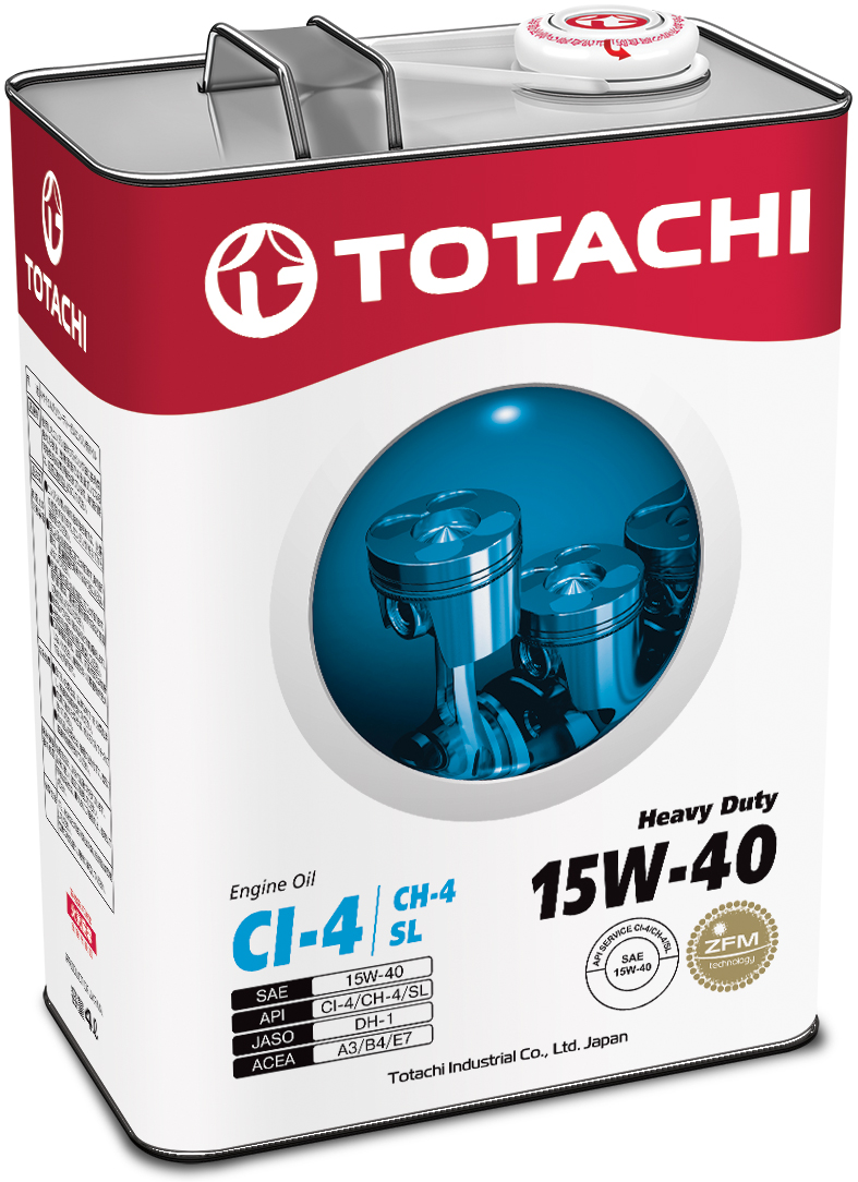 Купить запчасть TOTACHI - 4562374690301 Heavy Duty CI-4/CH-4/SL 15W-40, 4л