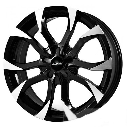 Купить запчасть ALUTEC - WHS105376 W10 20/9 ET43 Racing black front polished