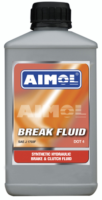 Купить запчасть AIMOL - 19611 Синтетическая тормозная жидкость Brake Fluid DOT-4 0,5л