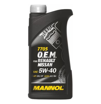 Купить запчасть MANNOL - 4036021101514 O.E.M. for Renault Nissan 5W-40