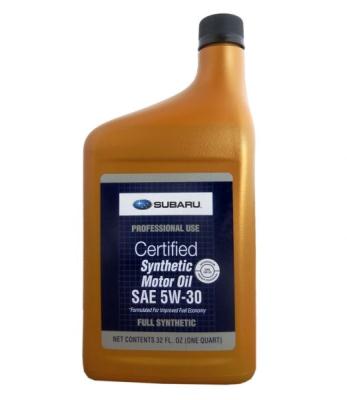 Купить запчасть SUBARU - SOA427V1410 Synthetic SAE 5W-30 (0.946л)