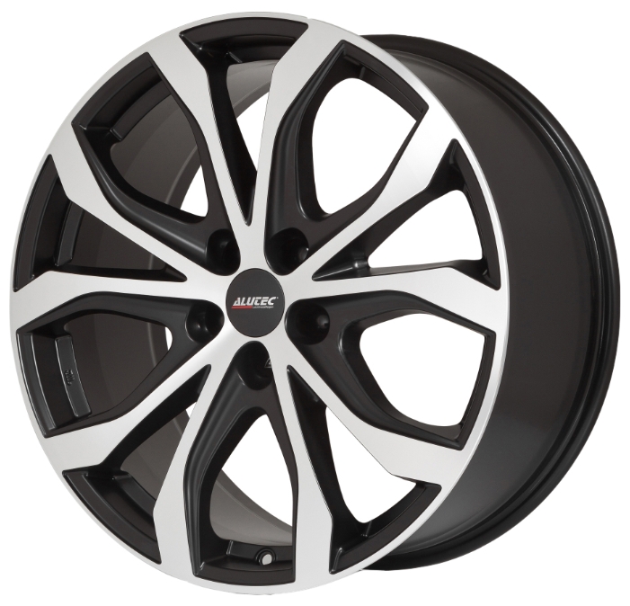 Купить запчасть ALUTEC - WHS105370 W10 20/9 ET35 Racing black front polished