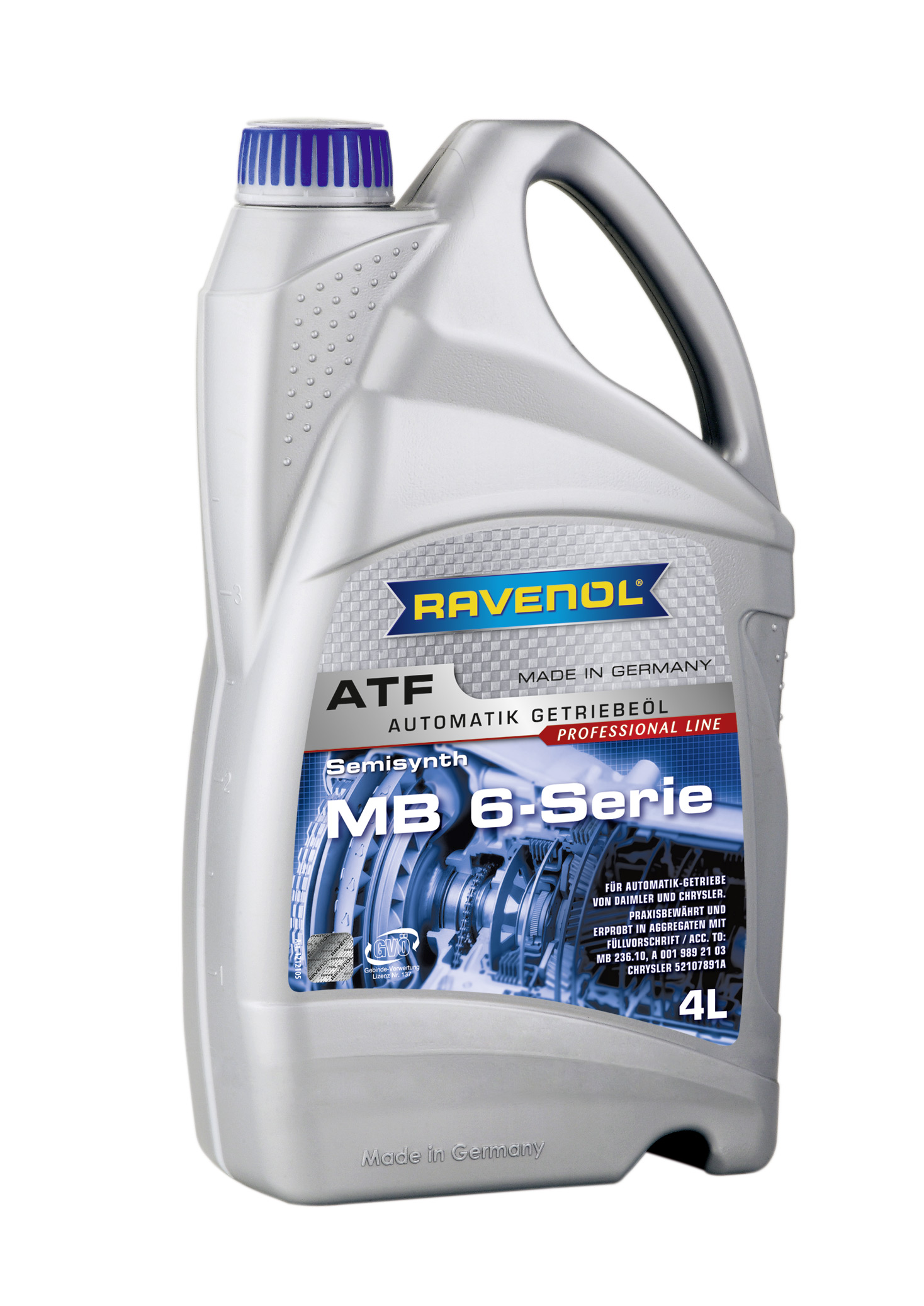 Купить запчасть RAVENOL - 4014835733398 Трансмиссионное масло  ATF MB 6-Serie (4л) new